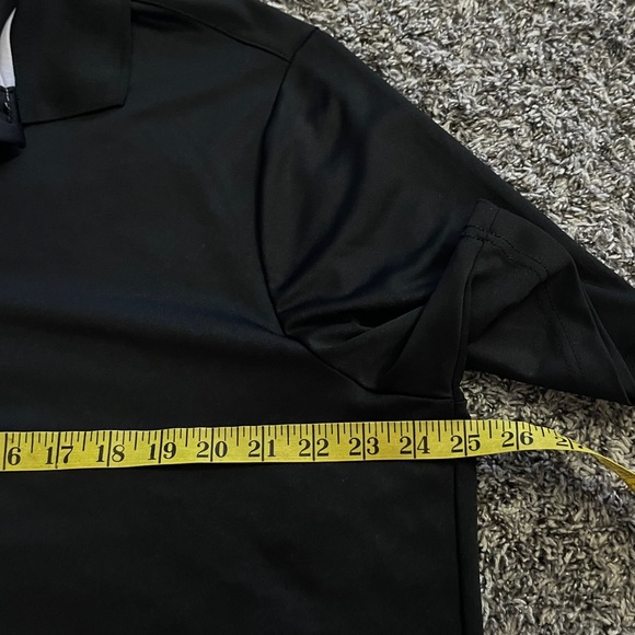 Vintage George Men's Classic Black Polo Shirt (XL) - Picture 4 of 6